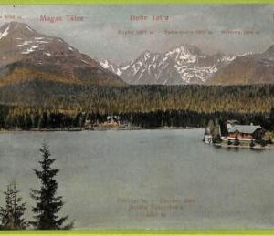 ae8233 - Ansichtskarten VINTAGE POSTCARD - HUNGARY -  Magas Tatra
