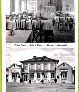 ae8240 - Ansichtskarten VINTAGE POSTCARD - HUNGARY - Restaurant Triest