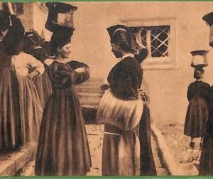 ah2364 - ITALIA - VINTAGE POSTCARD -  SCANNO Aquila ETHNIC