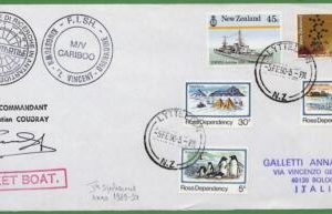 ae3460 - NEW ZEALAND Ross - Postal History - ITALIAN  ANTARCTIC Expedition 1990