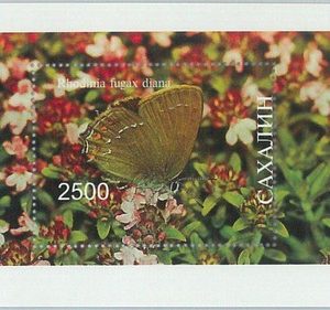 M2088 - RUSSIAN STATE, SOUVENIR SHEET: Butterflies, Insects