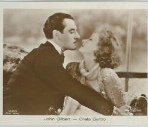 62073 - VINTAGE POSTCARD - CINEMA, Greta Garbo and John Gilbert