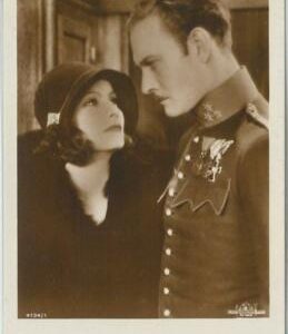 62070 - VINTAGE POSTCARD - CINEMA, Greta Garbo and Conrad Nagel