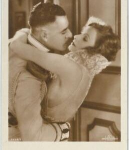 62072 - VINTAGE POSTCARD - CINEMA, Greta Garbo and John Gilbert