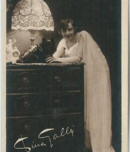 62114 - VINTAGE POSTCARD - CINEMA, Lina Galli