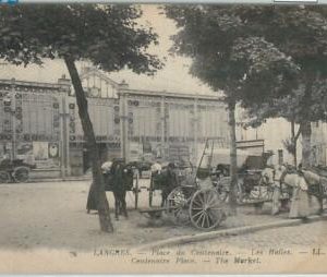 79185 - FRANCE -   Carte postal  VINTAGE POSTCARD  - Haute-Marne: LANGRES market