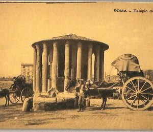 ab0188 - POSTAL VINTAGE - ROMA Ciudad: Templo de Vesta