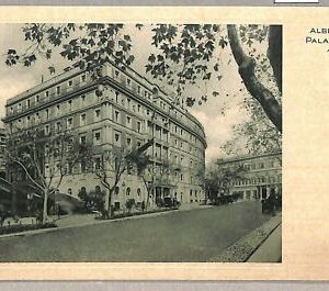 ab0235 - VINTAGE POSTKARTE - ROM Stadt: Hotel Palazzo Roma