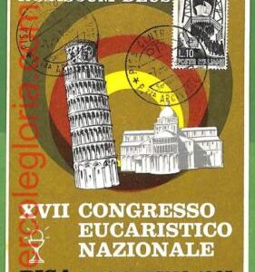 30178 - ITALY - CARTOLINA D'EPOCA -  Pisa CONGRESSO EUCARISTICO 1965