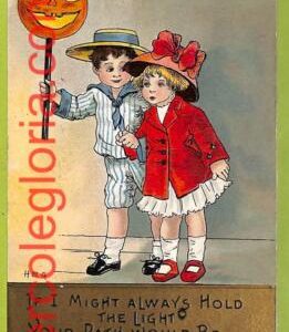 af5679 -   VINTAGE POSTCARD - Celebrations - Halloween - USA