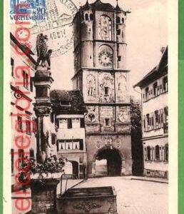 17345 - Germany Württemberg - MAXIMUM CARD - Architecture
