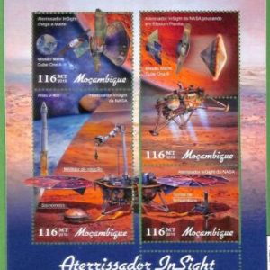 A2276 - MOZAMBIQUE - ERROR: MISPERF, Miniature s - 2019 Space, Astronomy, Mars