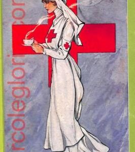 af6882 - ITALY -   VINTAGE POSTCARD  - ILLUSTRATED - Golia, RED CROSS