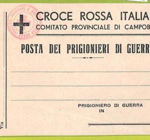 af6885 -  ITALY - VINTAGE POSTCARD    -  RED CROSS Croce Rossa CAMPOBASSO