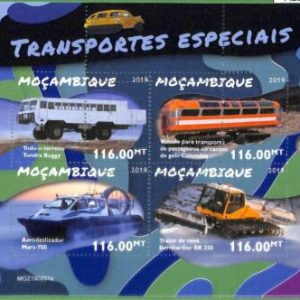 A2290 - MOZAMBIQUE - ERROR: MISPERF- 2019 Ice, All-terrain Vehicles, Hovercrafts