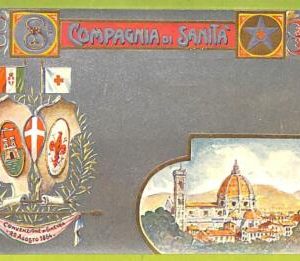 af6852 -   VINTAGE POSTCARD    -   RED CROSS Military FIRENZE Italy