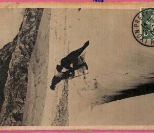 af9364 -   VINTAGE POSTCARD  Ansichtskarten - Winter Sport Mountaineering - 1908
