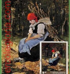 32354 - HUNGARY -   MAXIMUM CARD -   ART, Munkácsy Mihály