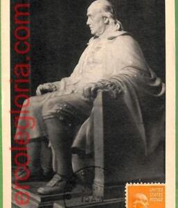 32298 - USA -  MAXIMUM CARD - Benjamin Franklin