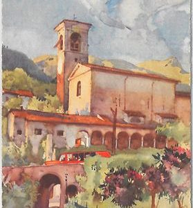 54642 -- CARTOLINA d'Epoca - LAGO di GARDA: Fasano - ILLUSTRATA