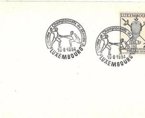 20678 - LUXEMBOURG  - Postal History  - FDC COVER 1954  FENCING