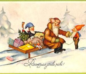 af6754 -   VINTAGE POSTCARD - DWARFS Gnomes - 1937