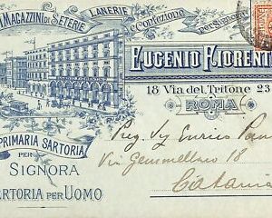 ab0644 - VINTAGE POSTKARTE - ROM Stadt - WERBUNG