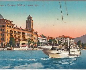 54653 -- CARTOLINA d'Epoca - LAGO di GARDA: Gardone  del Garda 1926