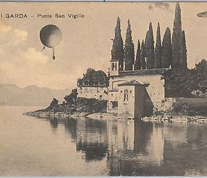 54655 -- CARTOLINA d'Epoca - LAGO di GARDA: Punta San Vigilio - BELLA!!