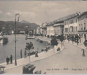 54659  -- CARTOLINA d'Epoca - LAGO di GARDA: Salò