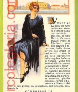 af6874 -   VINTAGE POSTCARD  Cartolina D'epoca - ADVERTISING Medicine ASPIRIN