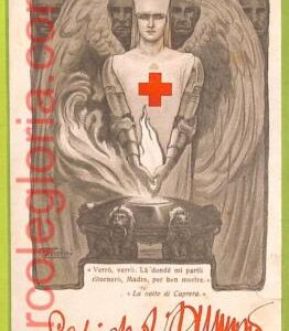 af6892 - VINTAGE POSTCARD Cartolina D'epoca - ILLUSTRATED - Orsolini ,RED CROSS