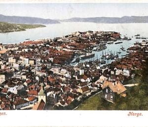 ac0222 - Ansichtskarten VINTAGE POSTCARD - NORWAY - Bergen - 1901