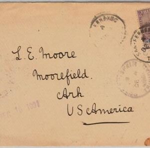 40162-TRINIDAD - POSTAL HISTORY - COVER from SAN FERNANDO to USA - 1901