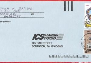 aa3552 - UAE United Arab Emirates: SHARJAH - POSTAL HISTORY - COVER to USA 1990