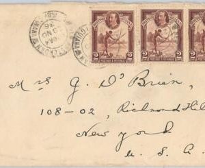 42997 - BRITISH GUYANA - POSTAL HISTORY COVER - FISH Fishing 1936