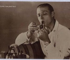 ad8950 -  VINTAGE POSTCARD - Silent CINEMA Muto  - Rodolfo Valentino ITALY