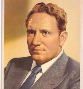 ad8943 -  VINTAGE POSTCARD - CINEMA -  Spencer Tracy  USA