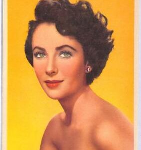 ad8942 -  VINTAGE POSTCARD - CINEMA -  Elizabeth Taylor USA