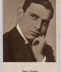 ad8935 -  VINTAGE POSTCARD - Silent CINEMA Muto  - Ernst Reicher  GERMANY