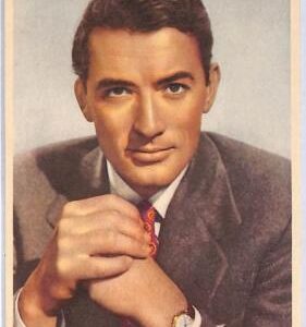 ad8932 -  VINTAGE POSTCARD - CINEMA -  Gregory Peck USA
