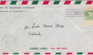 49255 - COLOMBIA - POSTAL HISTORY - AIRMAIL COVER used in HONDURAS ! 1920