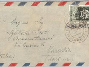 58711 - VENEZUELA - POSTAL HISTORY: COVER to ITALY - 1953