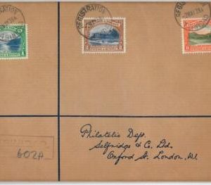 59572 - TRINIDAD & TOBAGO - POSTAL HISTORY: REGISTERED COVER to GB - 1938