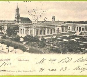 af2574 - URUGUAY - VINTAGE POSTCARD - MONTEVIDEO - 1902