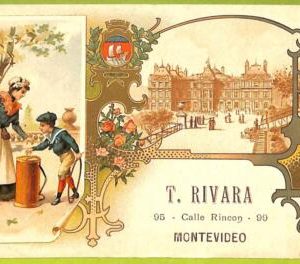 af2571 - URUGUAY - VINTAGE POSTCARD - MONTEVIDEO