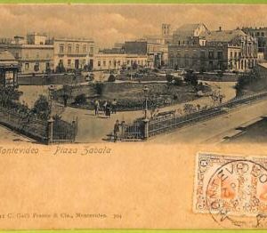 af2573 - URUGUAY - VINTAGE POSTCARD - MONTEVIDEO - 1903