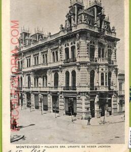 af2565 - URUGUAY - VINTAGE POSTCARD - MONTEVIDEO - 1902