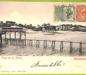 af2604 - URUGUAY - VINTAGE POSTCARD - MONTEVIDEO - 1903