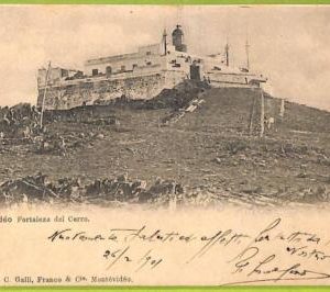 af2609 - URUGUAY - VINTAGE POSTCARD - MONTEVIDEO  - 1901